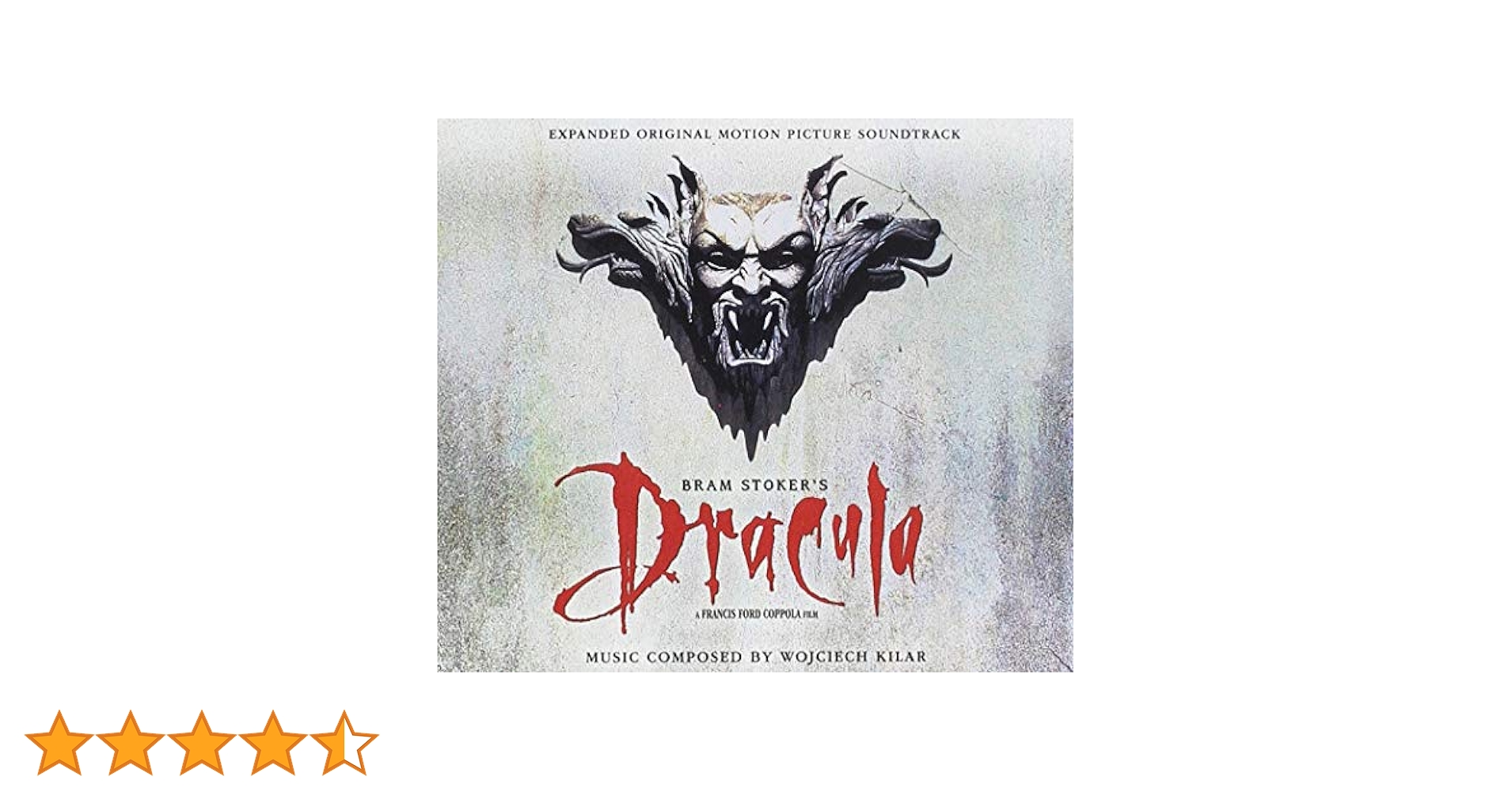 オリジナルTVサウンドトラックCD「DRACULA」 オリジナルTVサウンドトラックCD「DRACULA」 Dracula: The